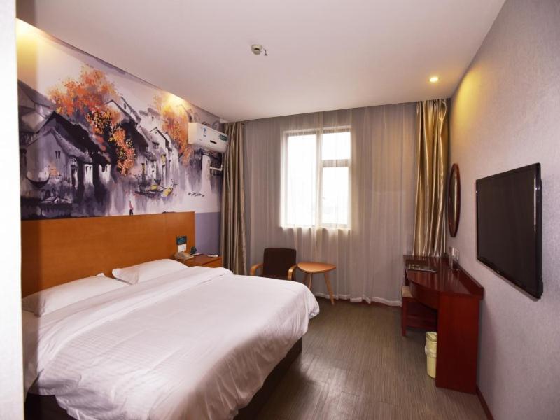 Greentree Inn Jiangsu Suzhou International Film City South Jinshan Road Express Hotel Ngoại thất bức ảnh